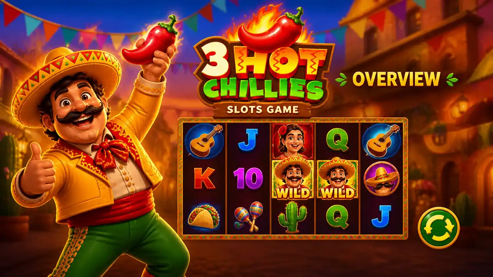 3 Hot Chillies Slot Overview