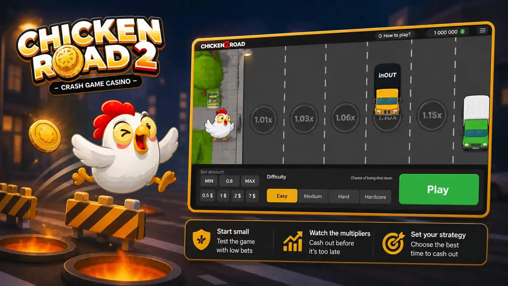 Chicken Road 2.0 Strategy and Tips
