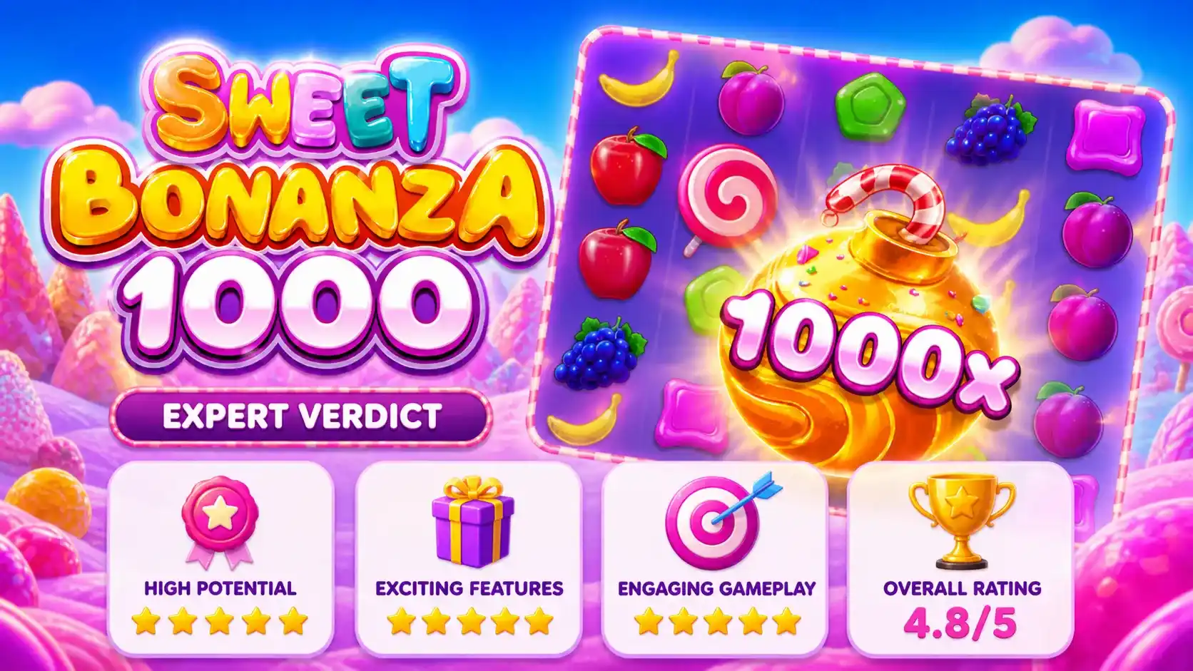 Expert Verdict on Sweet Bonanza 1000 Slot