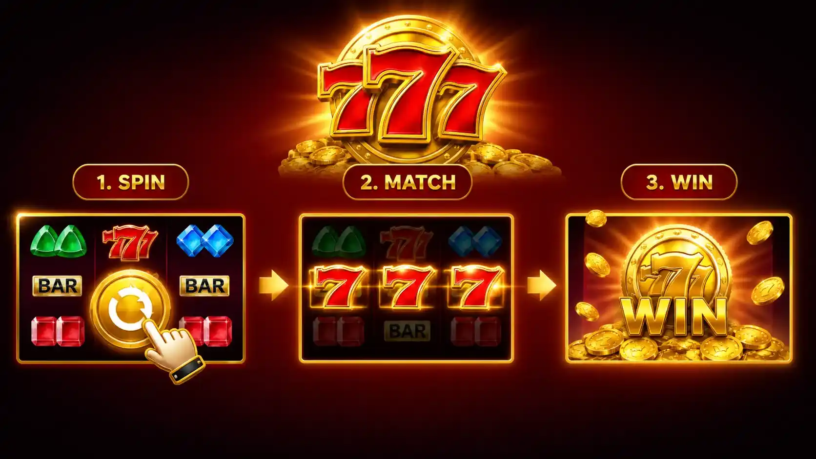 How 777 Coins Gameplay Works
