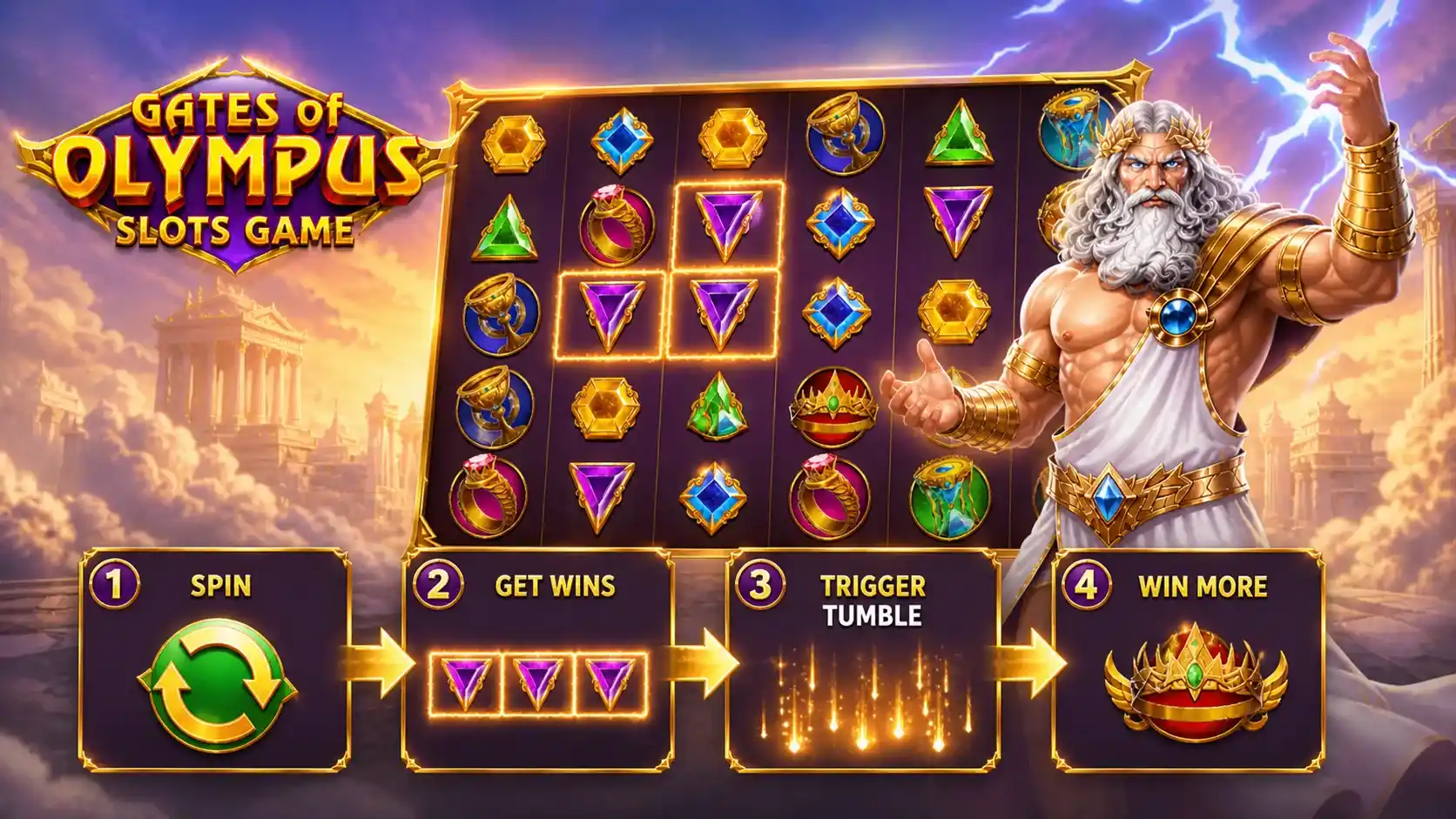 How to Approach Gates of Olympus Gameplay