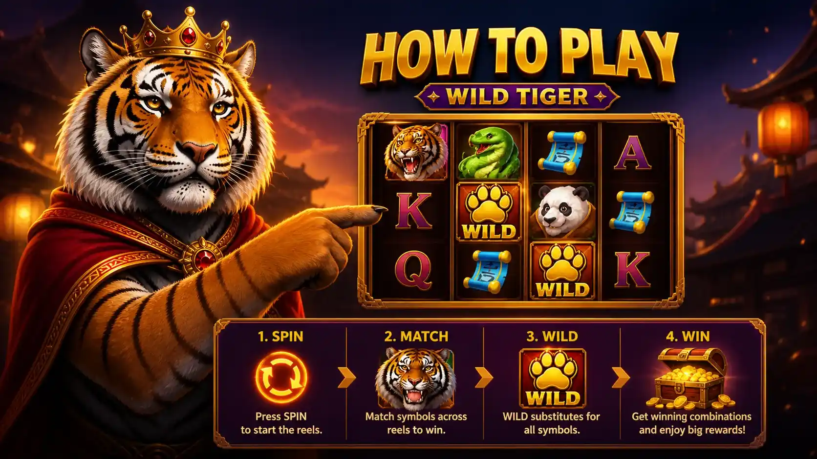 How to Play Wild Tiger