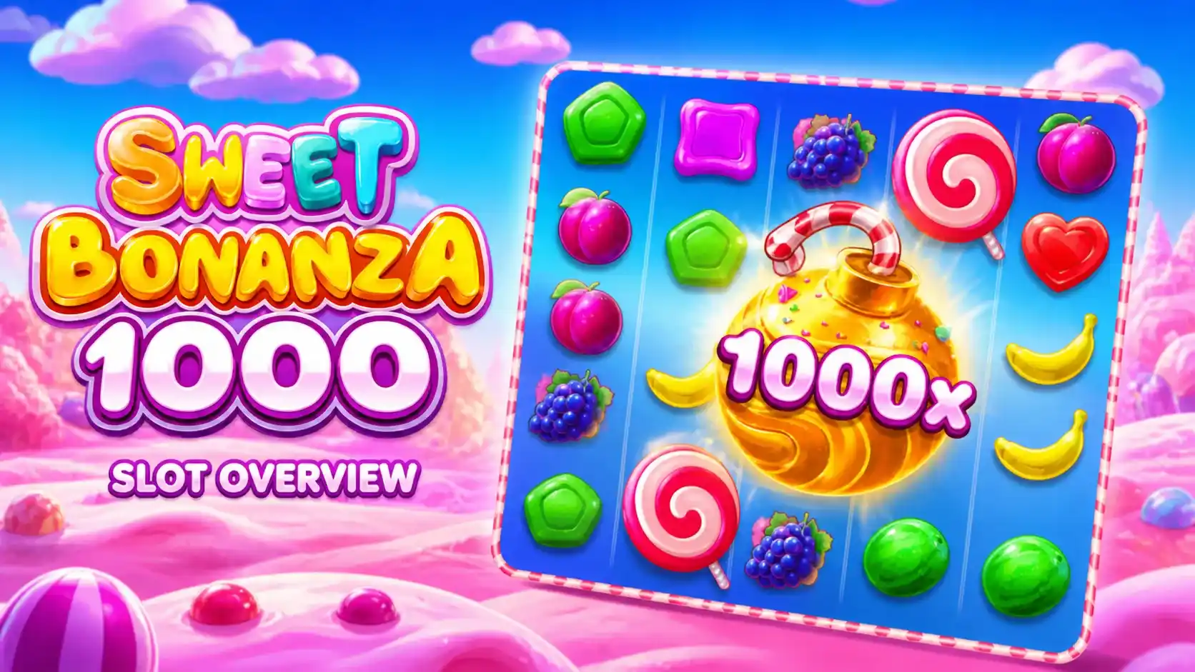 Sweet Bonanza 1000 Slot Overview