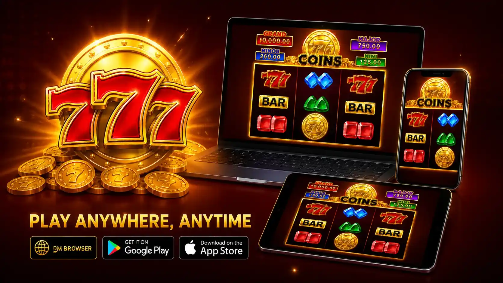 Where to Play 777 Coins