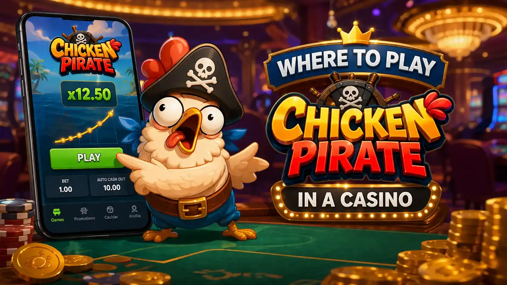 Where to Play Chicken Pirate in a Casino