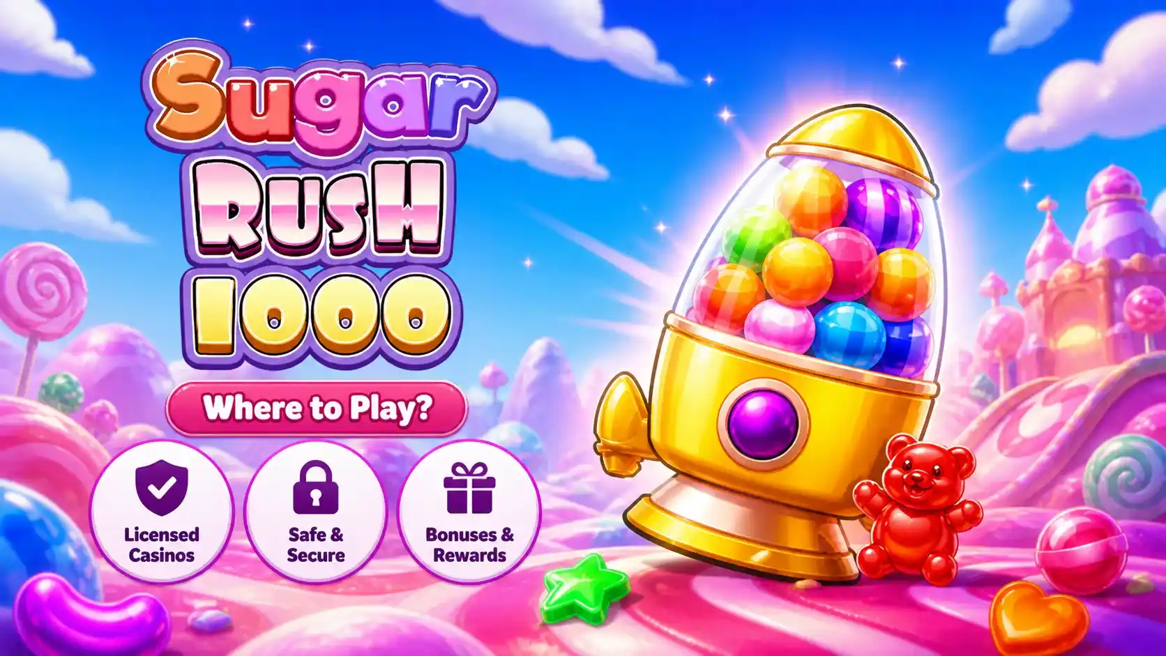 Where to Play Sugar Rush 1000